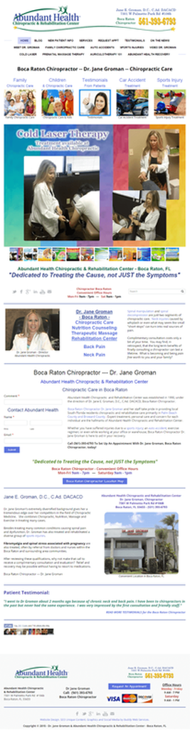 Dr Jane Groman - Abundant Health - Boca Raton FL
